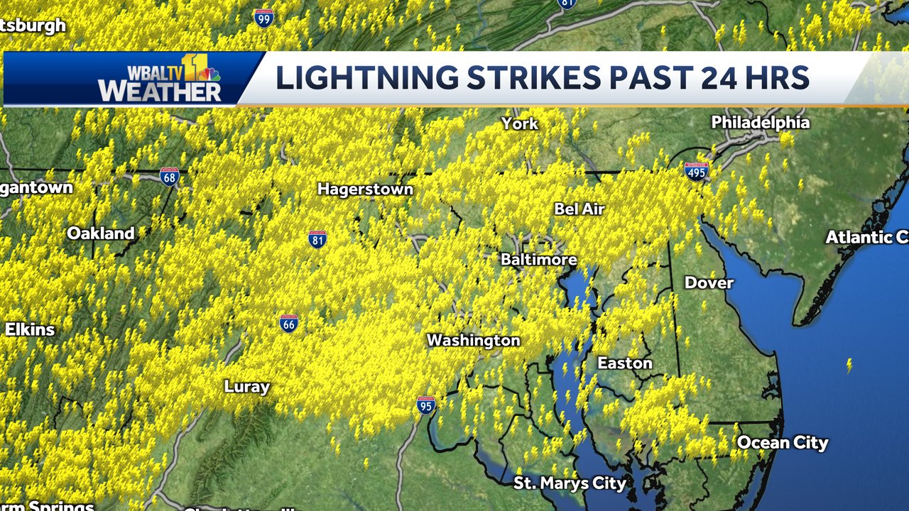 26,000 Lightning Strikes in a Day